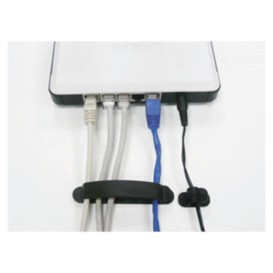 Picture of LogiLink držač kablova -  set 10 komada, crni