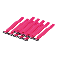 Picture of Logilink čičak trakice za vezivanje kablova 500x20mm, 10kom, pink