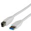 Picture of Secomp USB3.0 A-B M/M beige 1.8m
