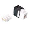 Picture of Secomp Value Keyst. Jack, UTP, RJ45, Cat6, 180°, toolless, white