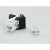 Picture of Secomp Value Keyst. Jack, UTP, RJ45, Cat6, 180°, toolless, white