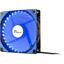 Picture of InterTech Fan Argus L-12025 BL, 120mm LED, Blue