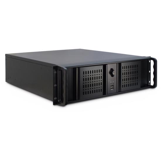 Picture of InterTech Case IPC Server 3U-3098-S w/o PSU