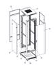 Picture of Safewell Rack orman KD 19" 42U 800x1000