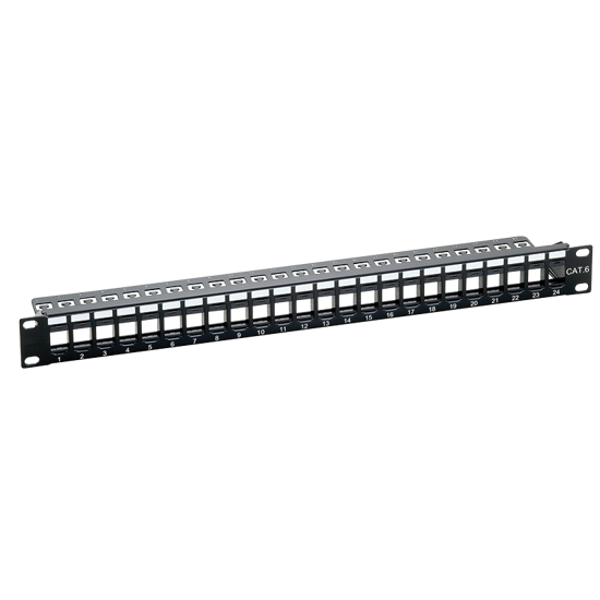 Picture of Logilink 19'' Patch Panel 1U, 24 prazan, sa nosačima kabla NK4043