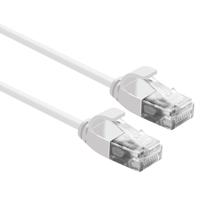 Picture of ROLINE UTP Bakar PatchCord SLIM Cat6A LSOH white  2.0m