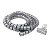 Picture of LogiLink spiralni držač za kablove  2.5m x 25mm srebrni