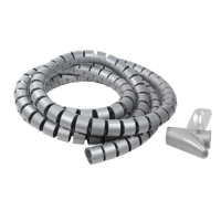 Picture of LogiLink spiralni držač za kablove  2.5m x 25mm srebrni