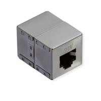 Picture of Secomp Value RJ45 Modular Coupler Cat6, STP, shielded, silver