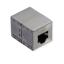 Picture of Secomp Value RJ45 Modular Coupler Cat6, STP, shielded, silver