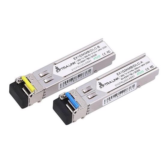 Picture of EXTRALINK SFP 1.25G WDM BIDI 1310/1550NM 3KM DDM 2PCS LC