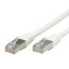 Picture of Secomp Value S/FTP (PiMF) PatchCord Cat6/Cl.E white 1.0m