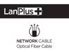 Picture of LanPlus Fiber optic cable 2FO 2km Indoor drop cable, G657A1, FRP, LSZH, white