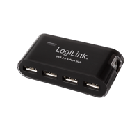 Picture of LogiLink USB 2.0 HUB, 4-Port, crni sa napajanjem