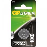 Picture of GP CR2032 blister pak. po 1kom, Lithium 3.0V