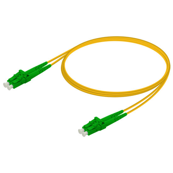 Picture of Extralink Patchcord LC/APC-LC/APC SM Duplex 3.0mm 2.0m