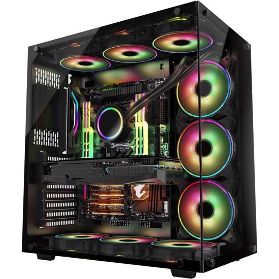 Picture of InterTech Case ATX C-701 Panorama Midi, w/o