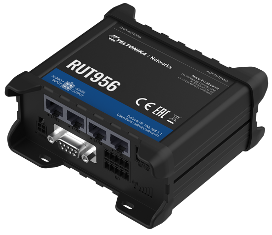 Picture of Teltonika RUT956 Industrial LTE WiFi GPS Router