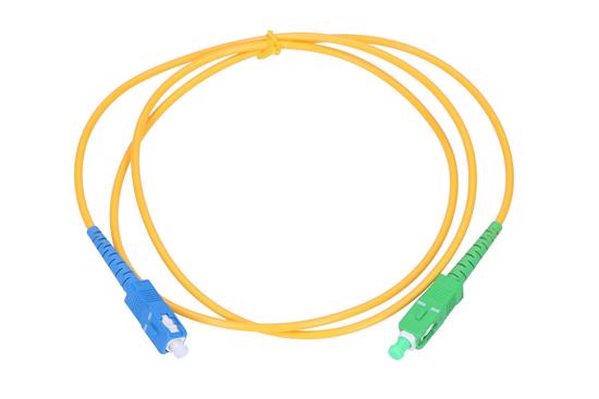 Picture of Extralink Patchcord SC/APC-SC/UPC SM G652D Simplex 3.0mm 5.0m