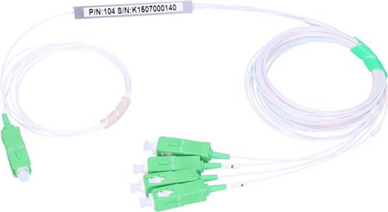 Picture of Extralink 1:4 PLC Splitter SC/APC 900um, 1.5m