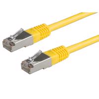Picture of Secomp Value SFTP (PiMF) PatchCord Cat6/Cl.E, žuta 0.5m