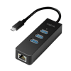 Picture of Logilink USB 3.2 Gen 1 Hub, 3-port, USB type C - Gigabit Ethernet
