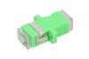 Picture of Extralink SC/APC simplex SM adapter green transparent , dust caps