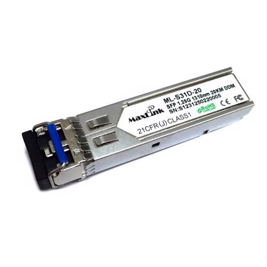 Picture of Maxlink 1.25G SFP optički modul,SM, 1310nm, 20km, 2xLC konektor,DDM