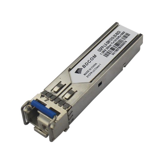 Picture of BDCOM GSFP-LX-SM1310-20-BIDI, 20Km, TX1310/RX1550, LC, DDM