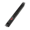 Picture of Logilink PDU 8 x C13, prekidač i prenaponska zaštita, bez napojnog kabla