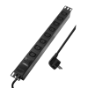 Picture of Logilink PDU 8 x C13, konektor šuko, prenaponska zaštita