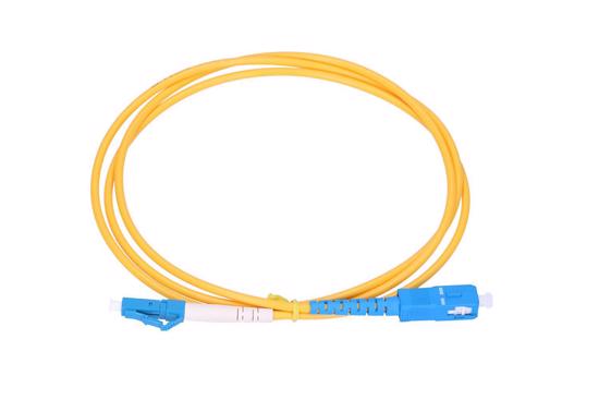 Picture of Extralink Patchcord LC/UPC-SC/UPC SM Simplex 3.0mm 0.5m