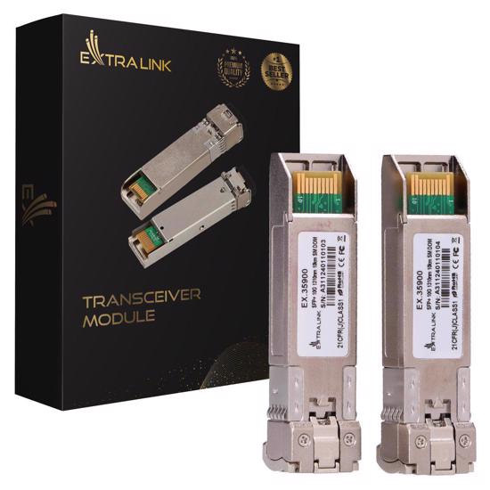 Picture of Extralink SFP+ 10G, 1310nm, SM, LC, 10km, 2-PACK, cena po komadu