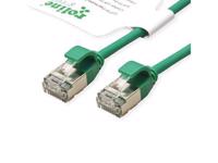 Picture of Secomp Roline GREEN U/FTP Data Center PatchCord 6A Slim LSOH zeleni 5.0m
