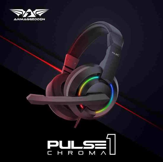 Picture of Armaggeddon PULSE 1 CHROMA Stereo Headset
