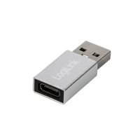 Picture of Logilink USB adapter USB-A/M na USB-C/F, srebrni