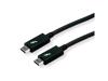 Picture of ROLINE Thunderbolt™ 3 Cable 20GBit/s 5A M/M crna 2 m