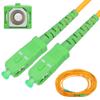 Picture of Extralink Patchcord SC/APC-SC/APC, SM, G652D, Simplex, 3.0mm 0.5m