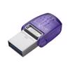Picture of 128GB Kingston DataTraveler MicroDuo 3C USB-A USB-C 3.2