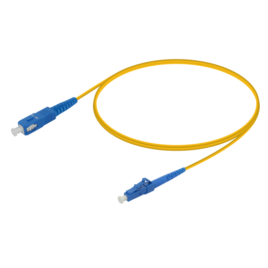 Picture of LanPlus Patchcord LC/UPC-SC/UPC SM G.657.A1, Simplex 3.0mm 0.5m