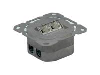 Picture of Secomp Value Cat6A/Cl.EA Flush WallMount Jack STP horizontalni beli