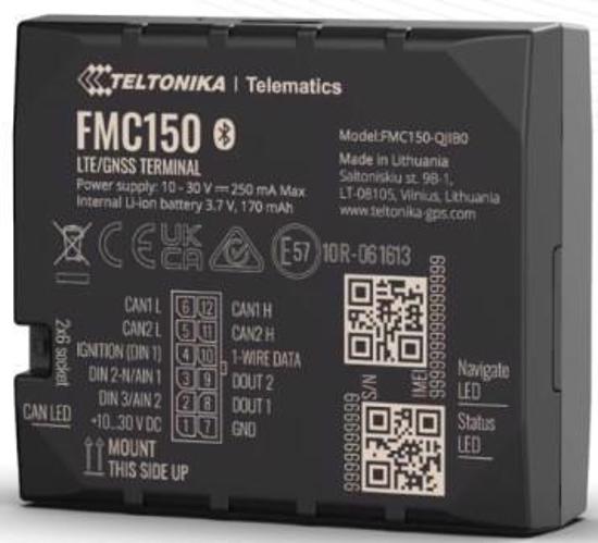 Picture of Teltonika FMC150 GPS Tracker LTE Cat 1/GSM/GPRS/GNSS/BT