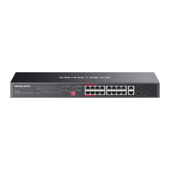 Picture of Mercusys MS120GP V1.0 20-Port Gigabit Rackmount Switch with 16-Port PoE+